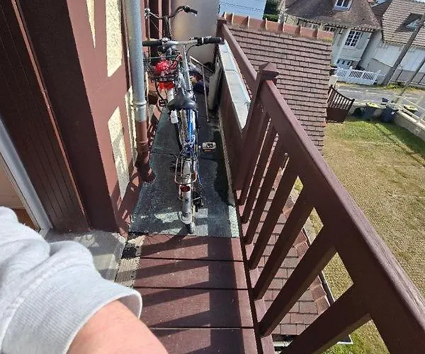 Front De Vue 3 Personnes + 1 Bebe Appartamento Hermanville-sur-Mer